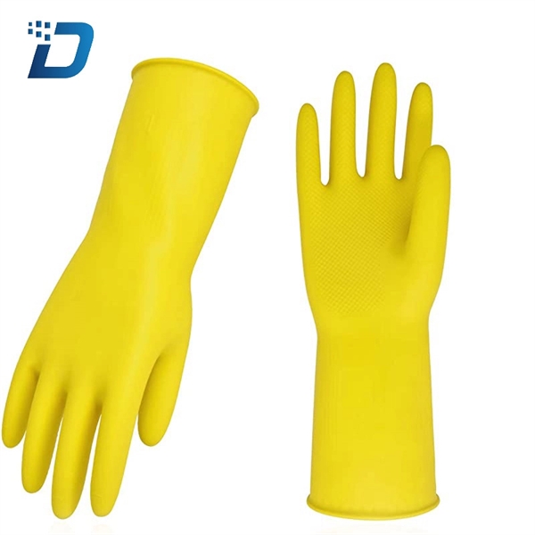 Reusable Kitchen Household Cleaning Gloves - Image 1