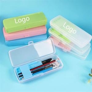 Plastic pencil case