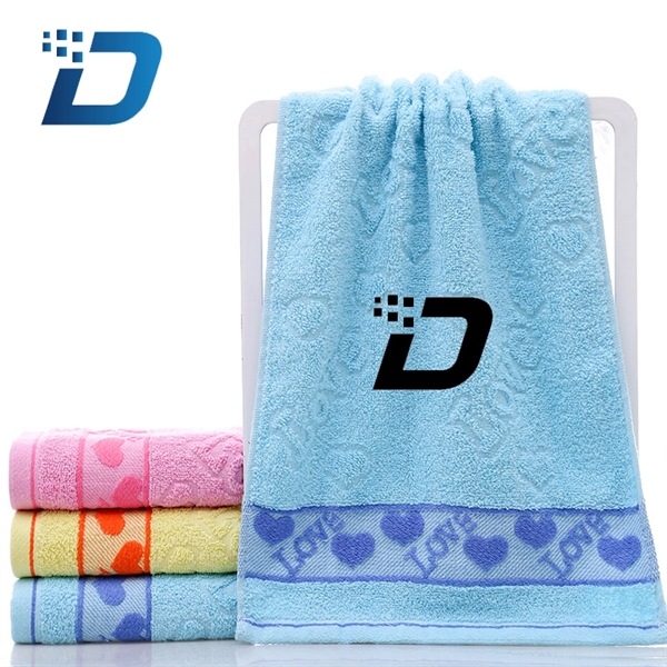Soft Light Cotton Bath Shower Towels - Image 3