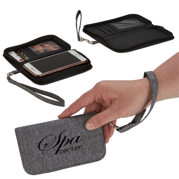 Heathered On-The-Go Wallet - Image 1