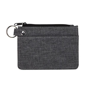 Heathered Card Wallet