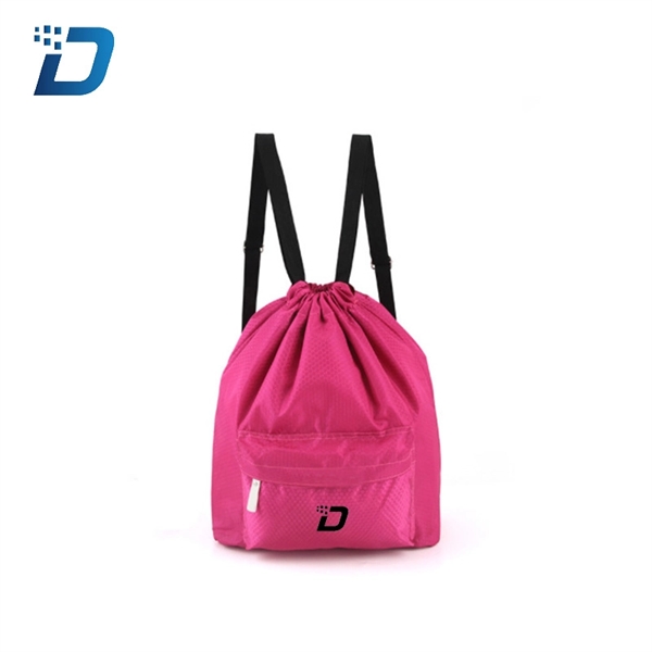 Sports Fitness Backpack Portable Beam Pocket - Image 3