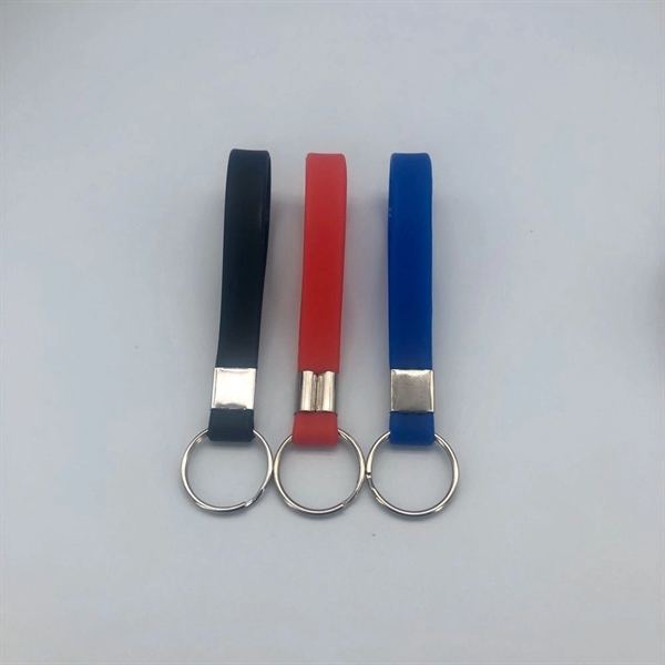 Silicone Bracelet Keychain - Image 2