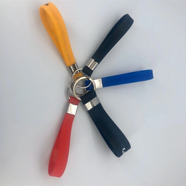 Silicone Bracelet Keychain - Image 3