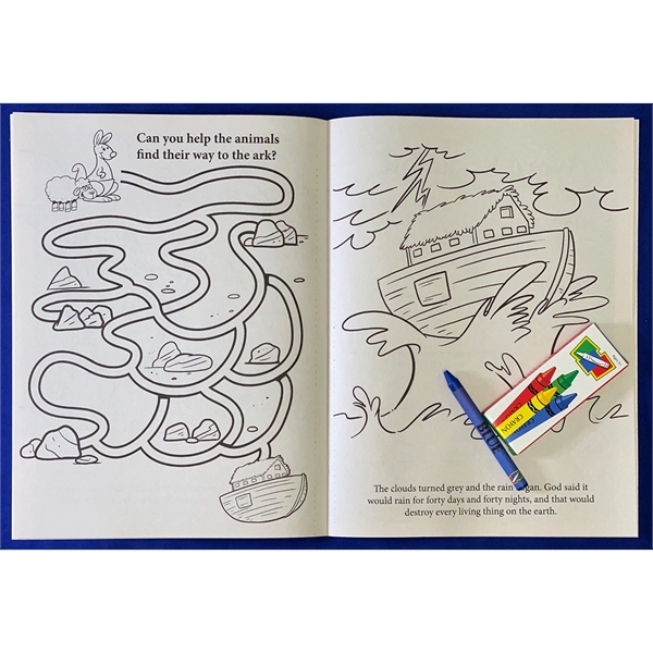 Noah's Ark Coloring And Activity Book Fun Pack - Image 4
