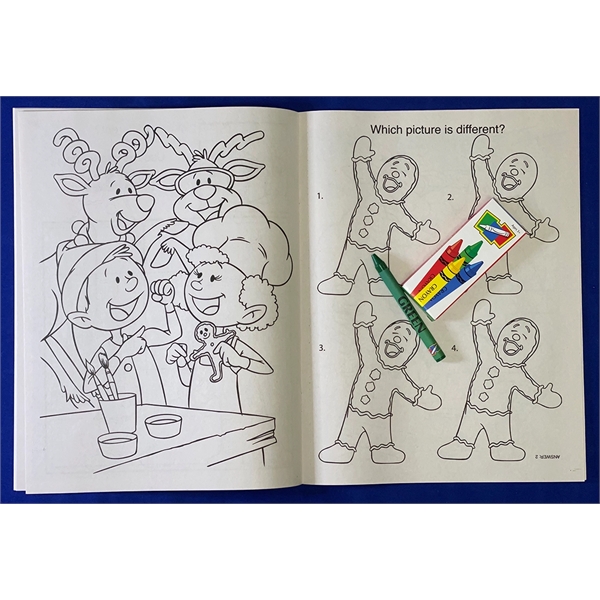 Christmas Coloring and Activity Book Fun Pack - Image 3