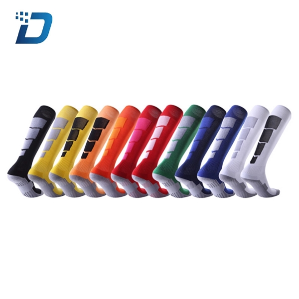 Customized Athletic Crew Long Socks - Image 1