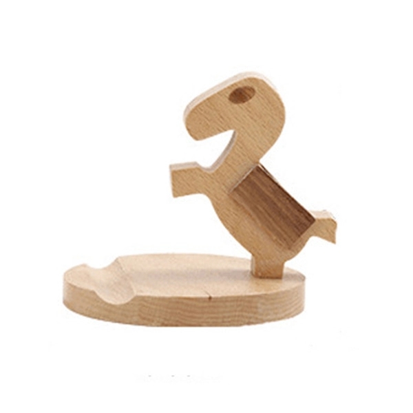 Pony Wooden Pen/Cell Phone Holder - Image 1