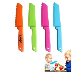 Children's Plastic Safe Cooking Knife