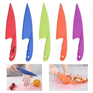 Children's Plastic Safe Cooking Knife