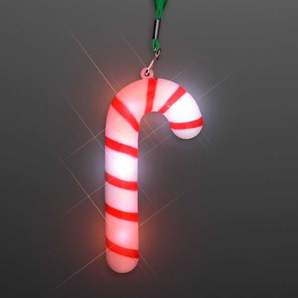 Light Up Candy Cane Necklace - Image 4