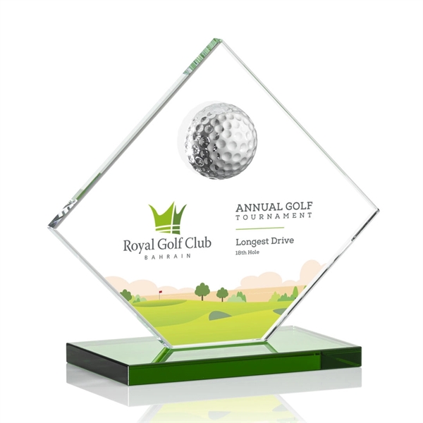 Barrick VividPrint™ Golf Award - Green - Image 3