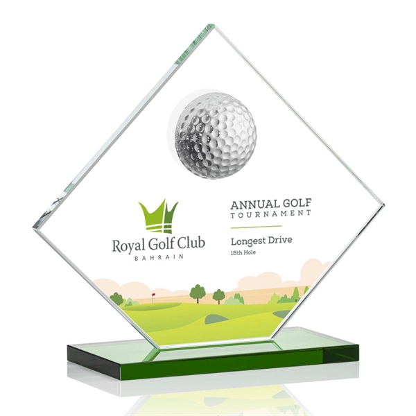 Barrick VividPrint™ Golf Award - Green - Image 4