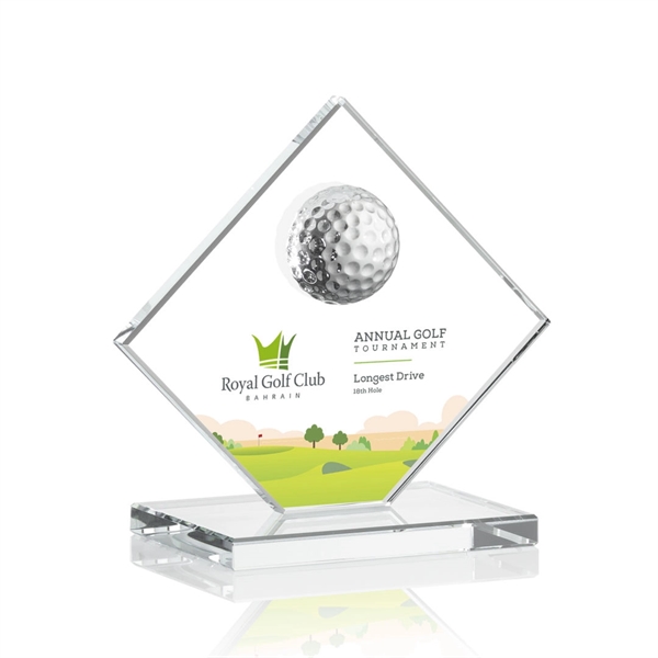 Barrick VividPrint™ Golf Award - Clear - Image 2