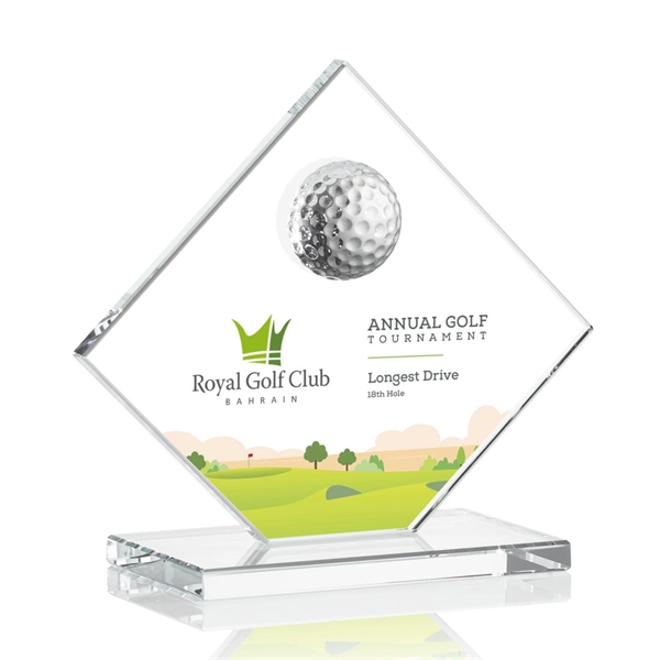 Barrick VividPrint™ Golf Award - Clear - Image 3