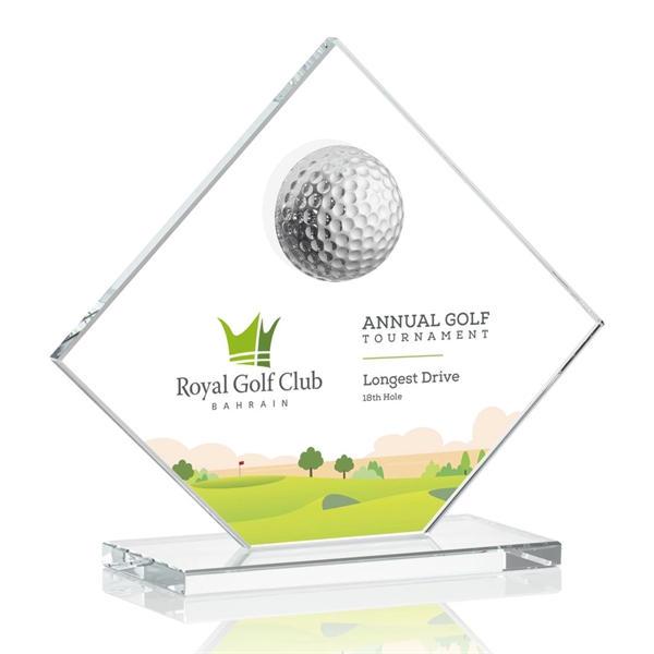 Barrick VividPrint™ Golf Award - Clear - Image 4