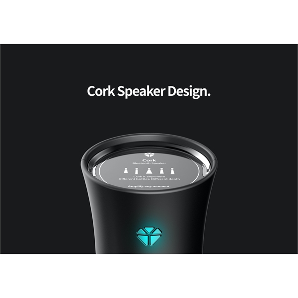 Wine Cork Bluetooth Speaker (Made in South Korea) - Image 7