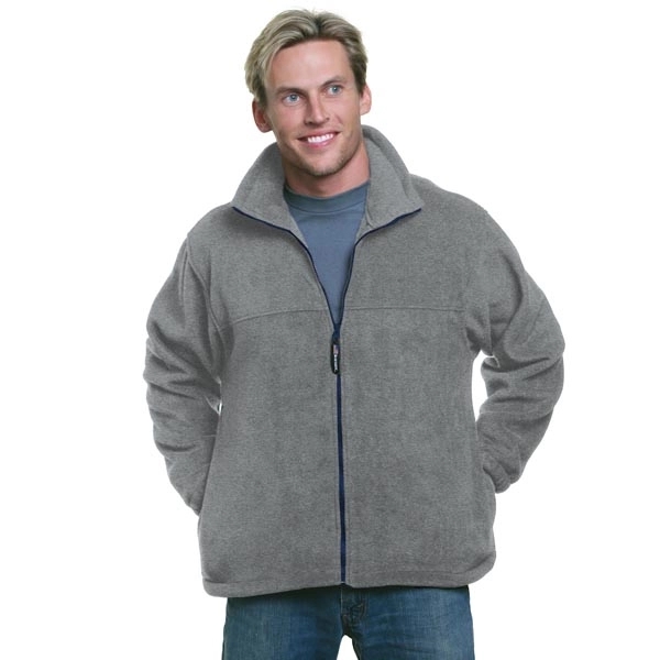Made in USA Unisex Full Zip Polar Fleece Jacket