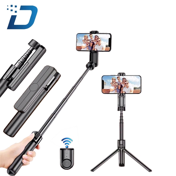 Tripod Wireless Bluetooth Selfie Stick - Image 1