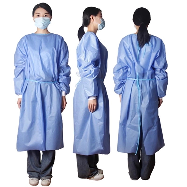 SMS Disposable Protective Coverall Suit Sleeved- FDA Certifi - Image 1