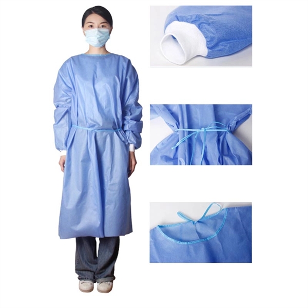 SMS Disposable Protective Coverall Suit Sleeved- FDA Certifi - Image 3