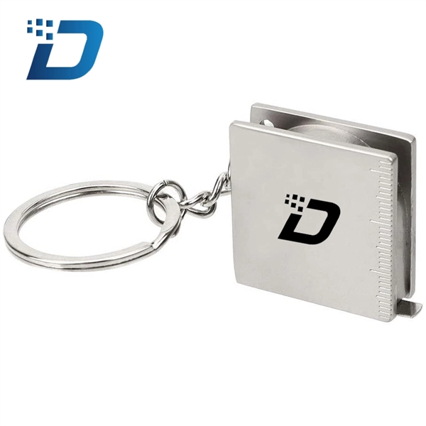 Portable Full Metal Mini Tape Measure Keychain - Image 4