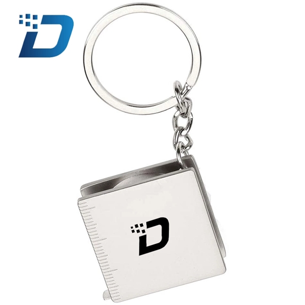Portable Full Metal Mini Tape Measure Keychain - Image 5