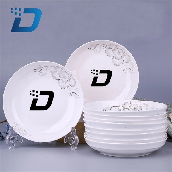 Kitchen Dinnerware Porcelain Plates - Image 3
