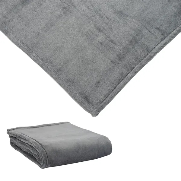Montreal 60" x 72" Mink Touch Luxury Blanket - Image 5
