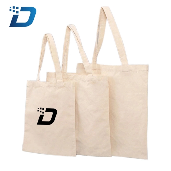 Eco Friendly Reusable Grocery Canvas Tote Bags - Image 1