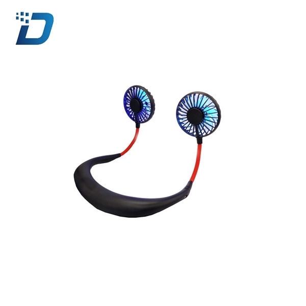 Hand Free Portable Neck Sports Fans USB Rechargeable - Image 2