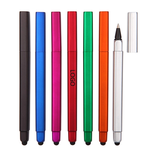 Square Stylus Pen for Touch Screens/Capacitive Ballpoint Pen - Image 1