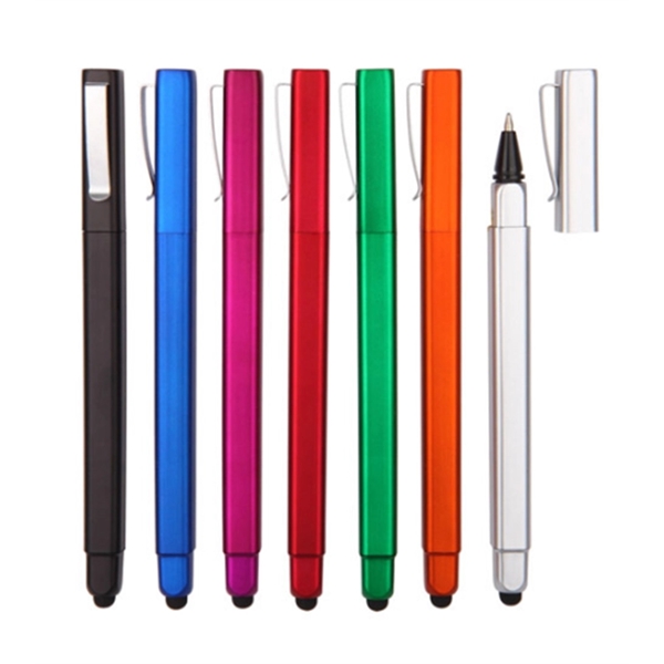 Square Stylus Pen for Touch Screens/Capacitive Ballpoint Pen - Image 2
