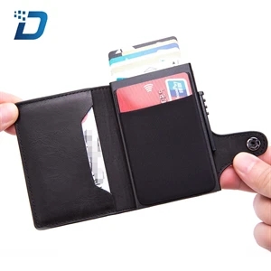 RFID Anti-theft Swipe Wallet Card Bag