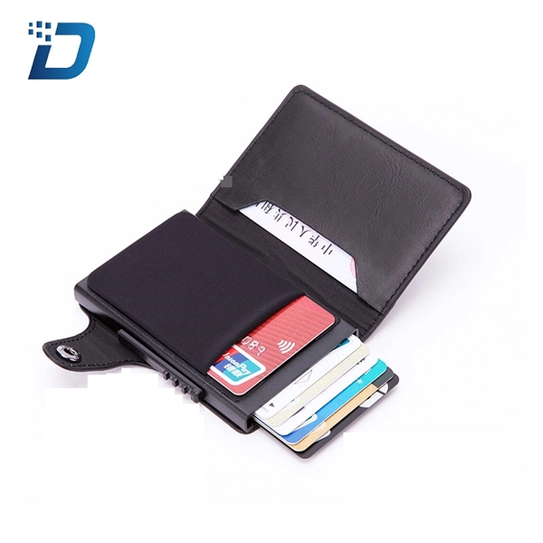 RFID Anti-theft Swipe Wallet Card Bag - Image 3