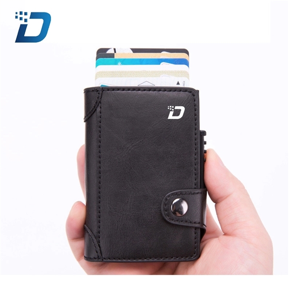 RFID Anti-theft Swipe Wallet Card Bag - Image 5