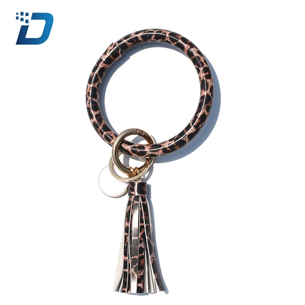 Tassel Keychain Wristlet Keychain - Image 3