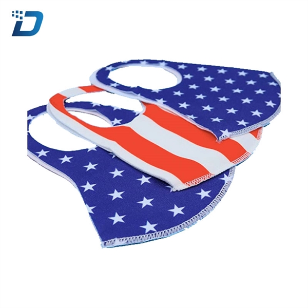USA American Flag Stretch Cloth Washable Face Masks - Image 3