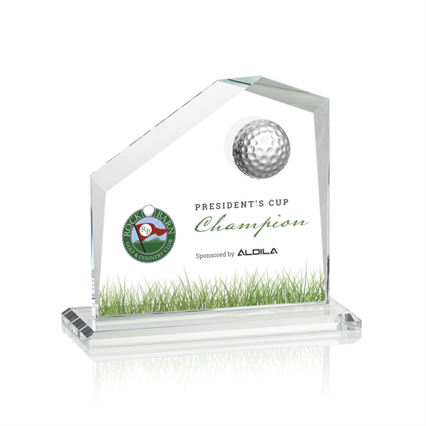 Andover VividPrint™ Golf Award - Clear - Image 2