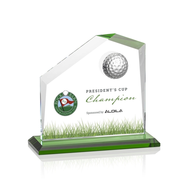 Andover VividPrint™ Golf Award - Green - Image 2