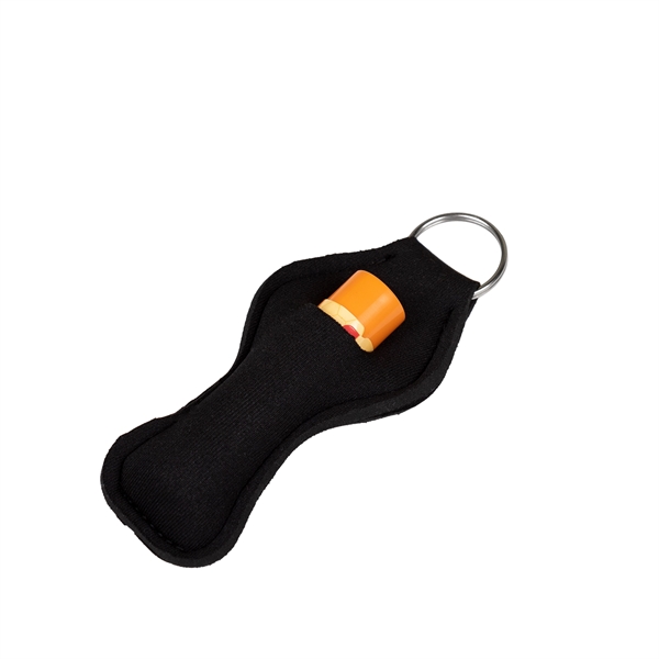 Neoprene Keychain Holder + 1 Lip Balm - Image 5