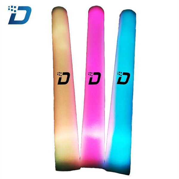 Light up LED Foam Sticks Glow Batons - Image 2
