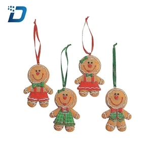 Traditional Gingerbread Man Doll Gingerman Tree Ornament Hol