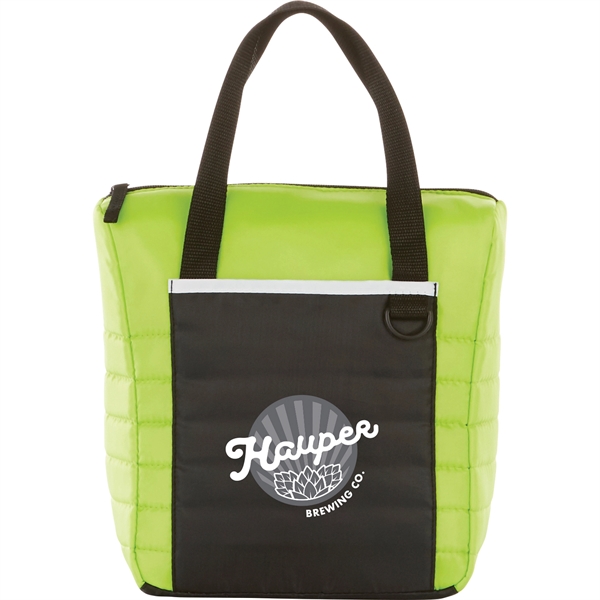 Quilted 12-Can Lunch Cooler - Image 13