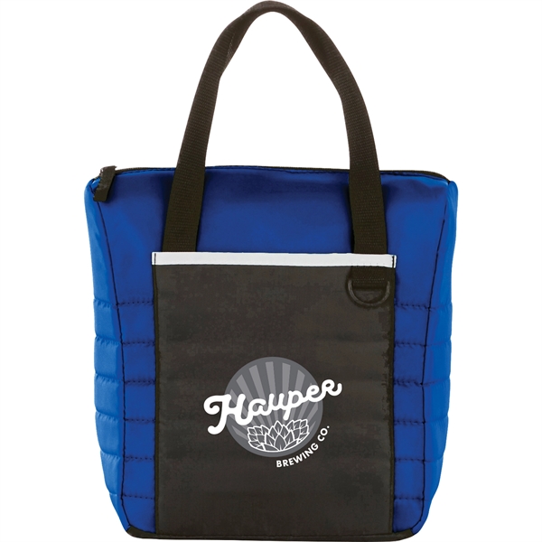 Quilted 12-Can Lunch Cooler - Image 16
