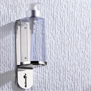 Wall-mounted Stainless Steel Hotel Shampoo Soap Dispenser