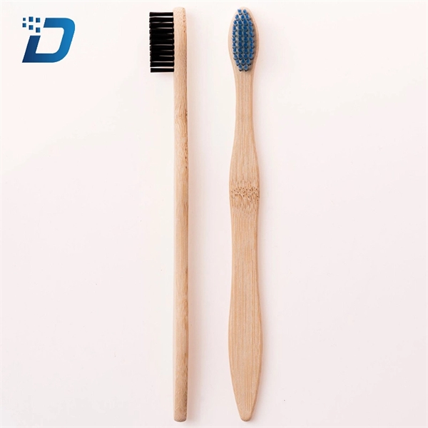 Flat Wave Bamboo Toothbrush - Image 3