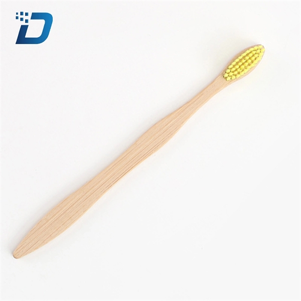 Flat Wave Bamboo Toothbrush - Image 4
