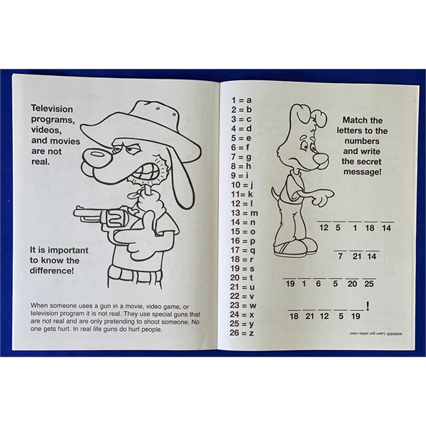 Don't Play With Guns Coloring and Activity Book - Image 3