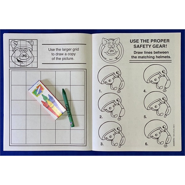 Have a Safe Summer Coloring and Activity Book Fun Pack - Image 4